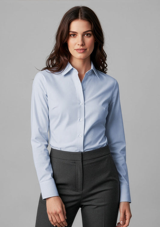 BIZ COLLECTION Womens Ambassador Long Sleeve Shirt S29520