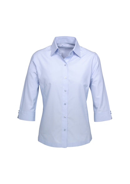 BIZ COLLECTION Womens Ambassador 3/4 Sleeve Shirt S29521