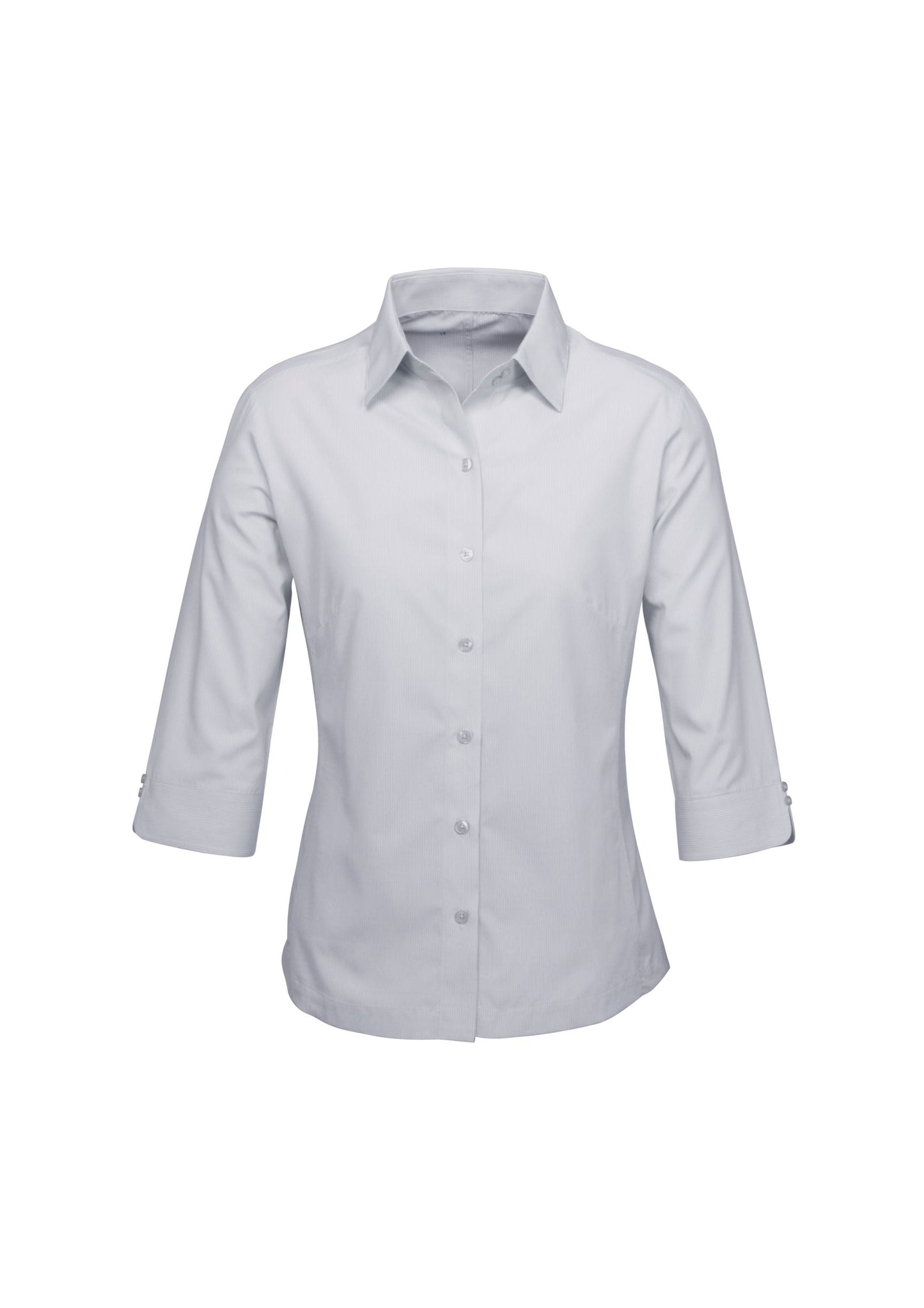 BIZ COLLECTION Womens Ambassador 3/4 Sleeve Shirt S29521