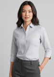 BIZ COLLECTION Womens Ambassador 3/4 Sleeve Shirt S29521