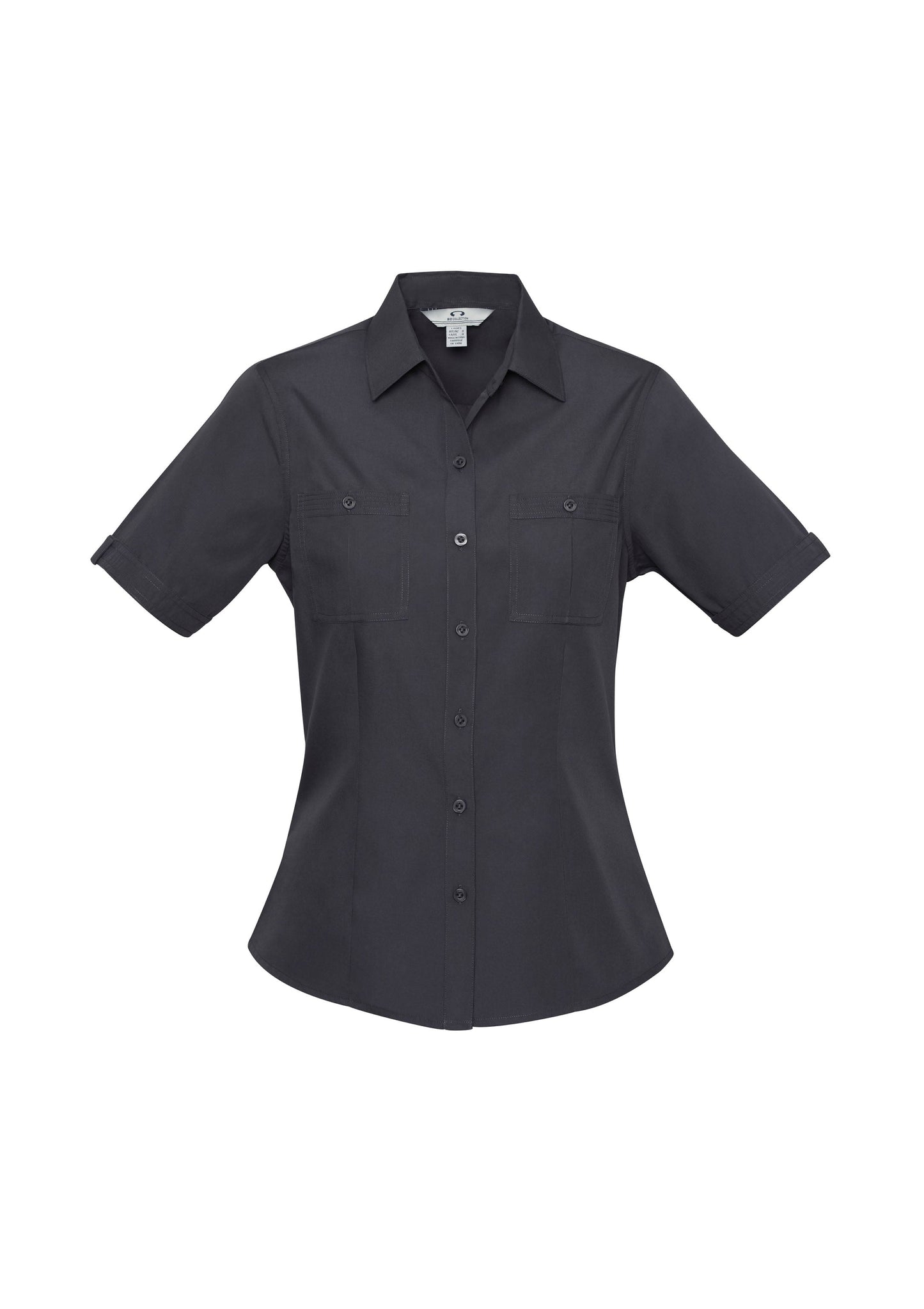 BIZ COLLECTION Womens Bondi Short Sleeve Shirt S306LS
