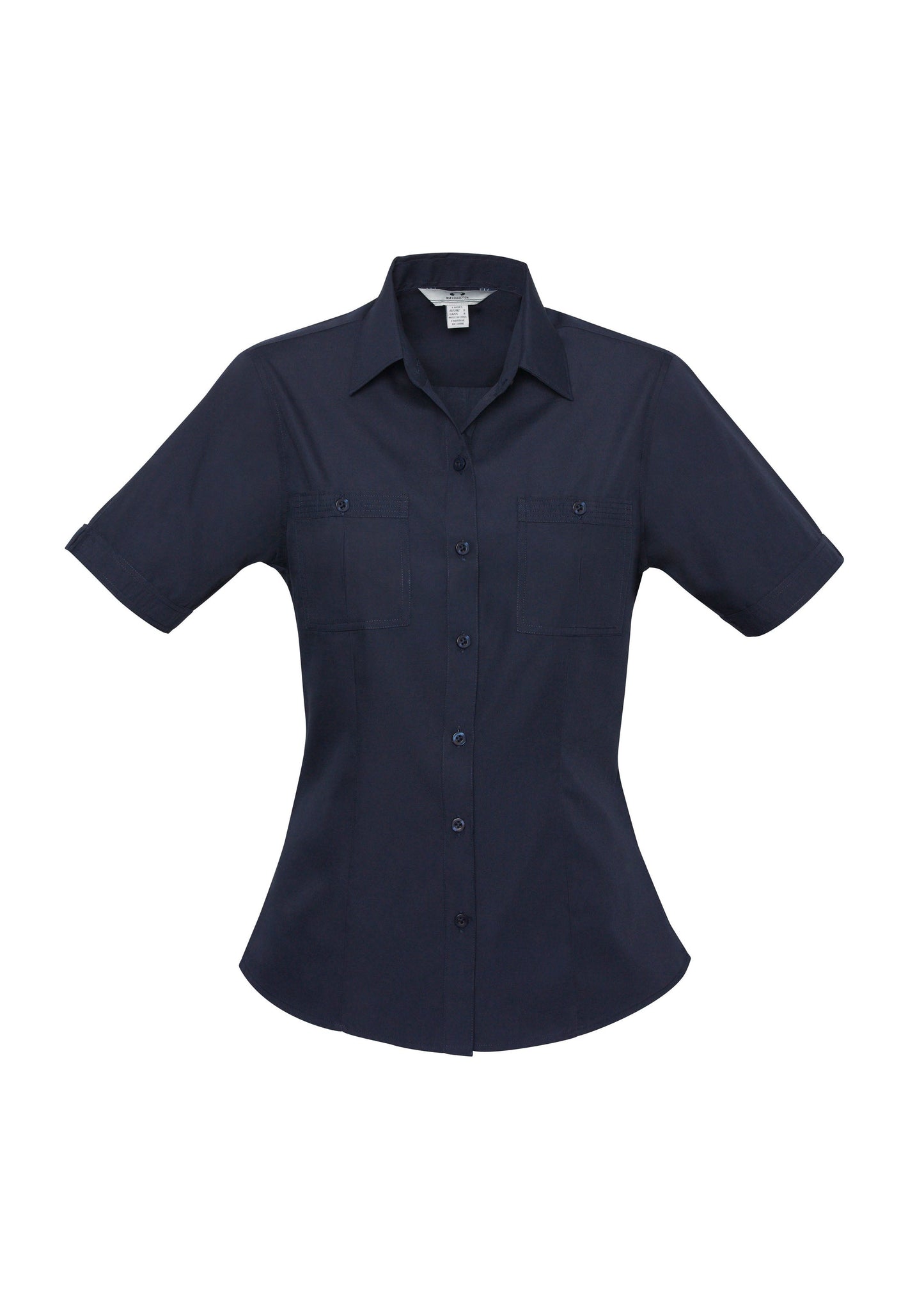 BIZ COLLECTION Womens Bondi Short Sleeve Shirt S306LS