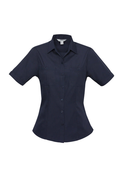 BIZ COLLECTION Womens Bondi Short Sleeve Shirt S306LS