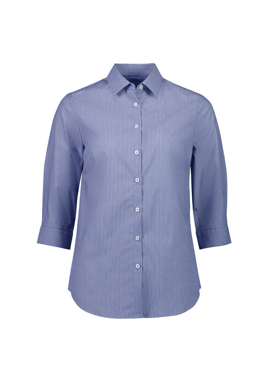 BIZ COLLECTION Womens Conran 3/4 Sleeve Shirt S336LT Clearance