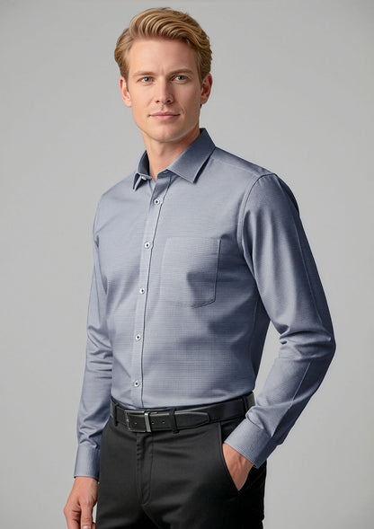 BIZ COLLECTION Mens Bristol Classic Long Sleeve Shirt S338ML