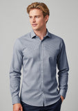 BIZ COLLECTION Mens Bristol Tailored Long Sleeve Shirt S339ML
