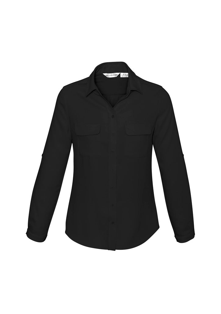 BIZ COLLECTION Womens Madison Long Sleeve Shirt S626LL