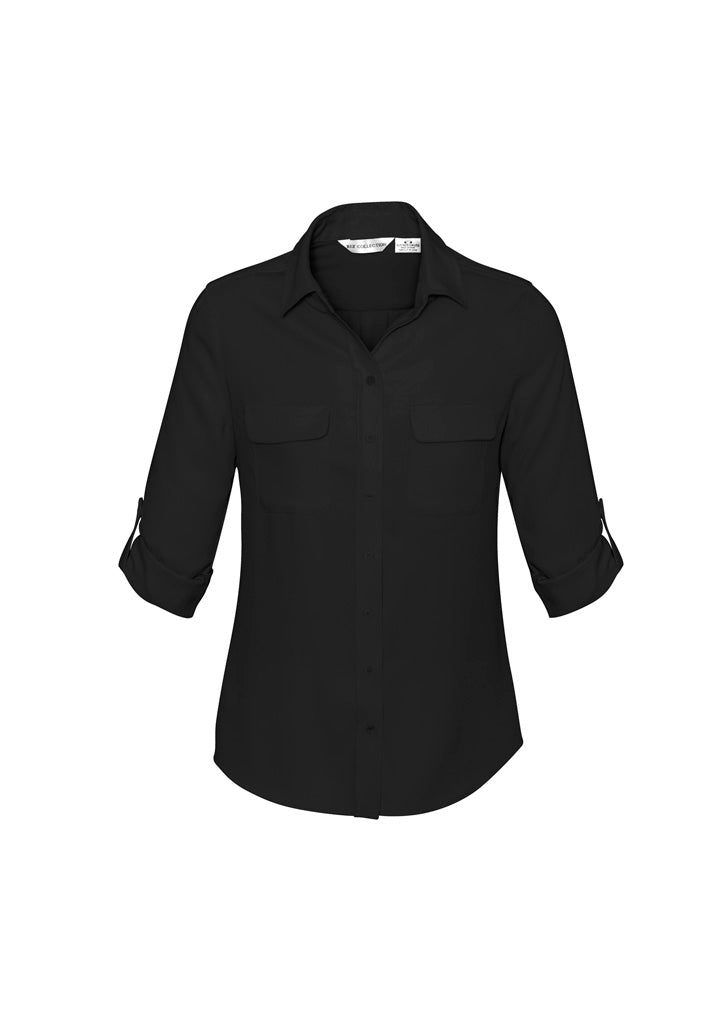 BIZ COLLECTION Womens Madison Long Sleeve Shirt S626LL