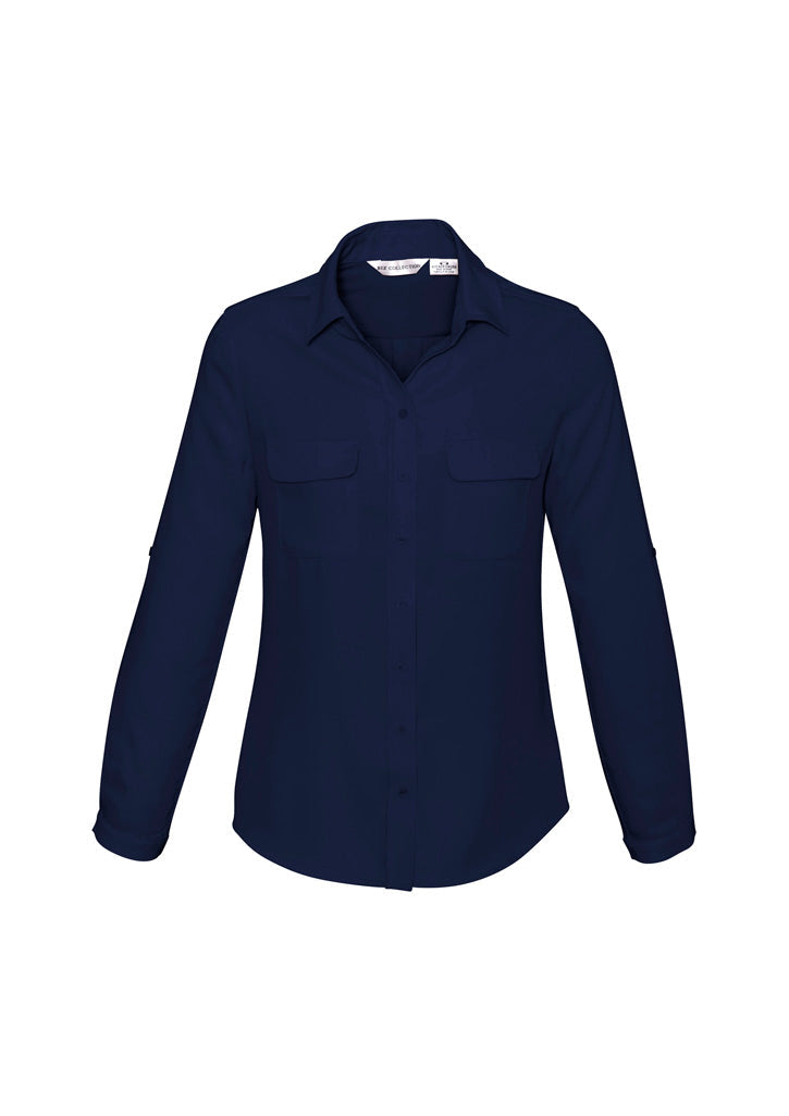 BIZ COLLECTION Womens Madison Long Sleeve Shirt S626LL