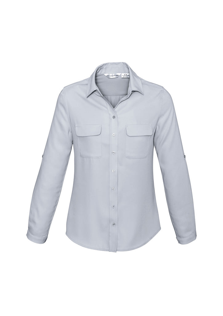 BIZ COLLECTION Womens Madison Long Sleeve Shirt S626LL