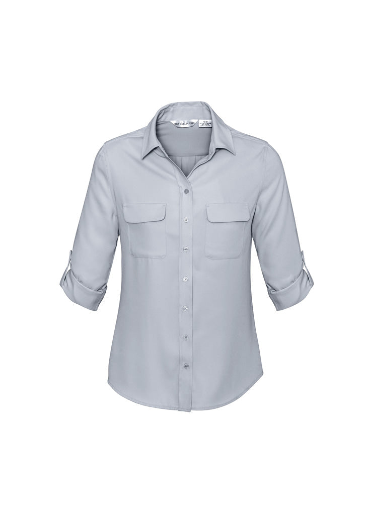 BIZ COLLECTION Womens Madison Long Sleeve Shirt S626LL