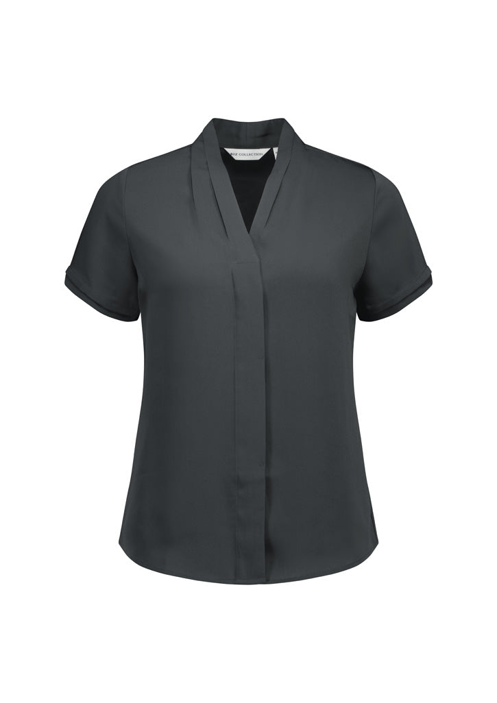 BIZ COLLECTION Womens Madison Short Sleeve Shirt S628LS