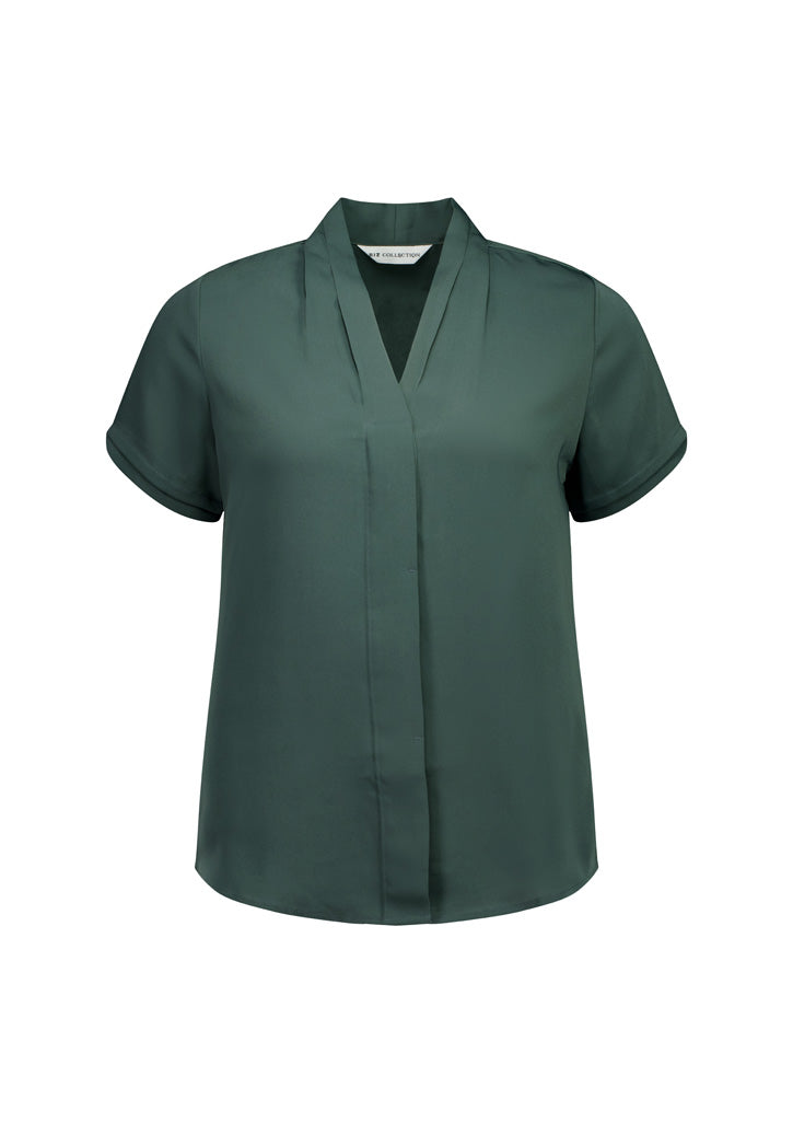 BIZ COLLECTION Womens Madison Short Sleeve Shirt S628LS