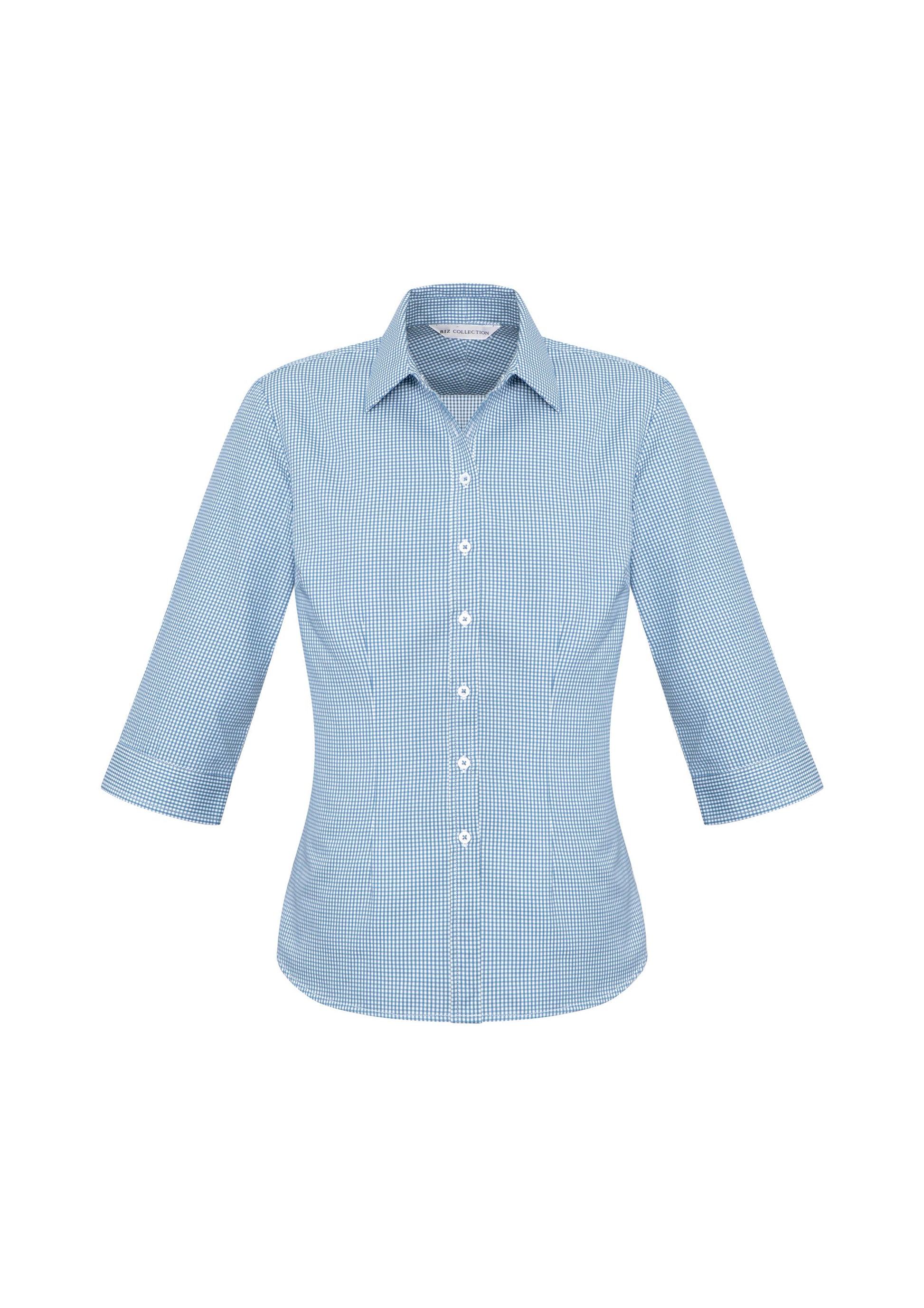 BIZ COLLECTION Womens Ellison 3/4 Sleeve Shirt S716LT