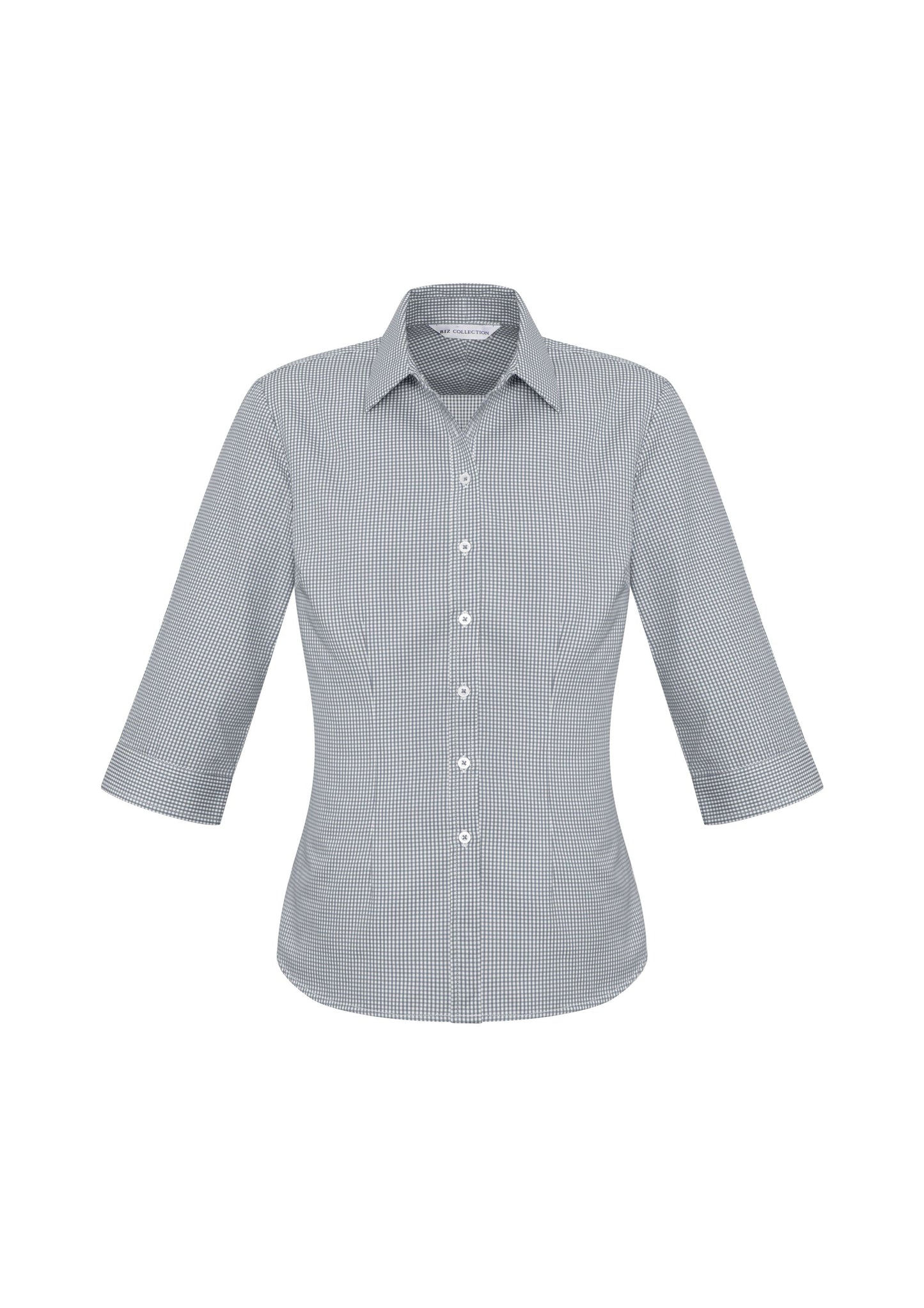 BIZ COLLECTION Womens Ellison 3/4 Sleeve Shirt S716LT