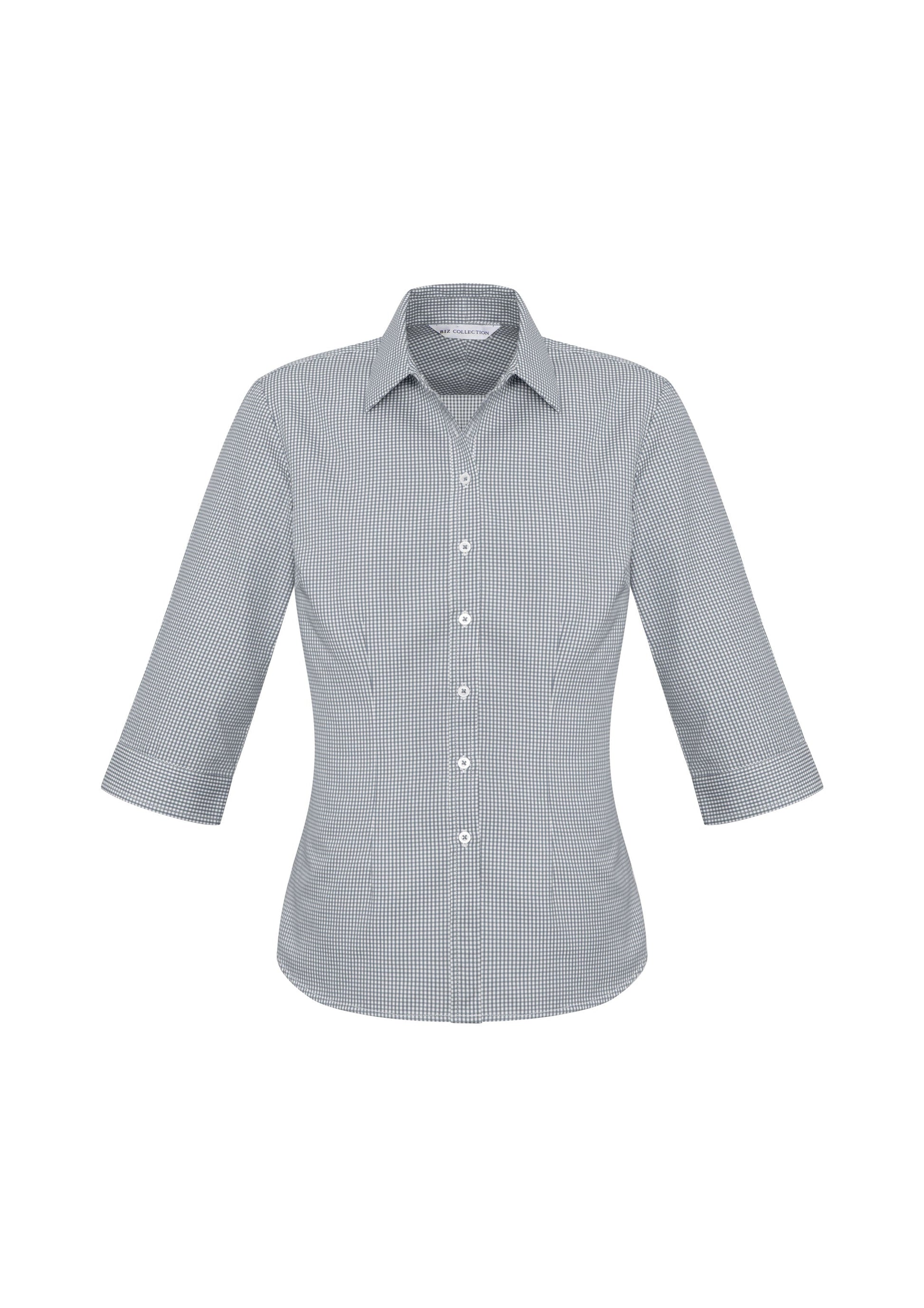 BIZ COLLECTION Womens Ellison 3/4 Sleeve Shirt S716LT