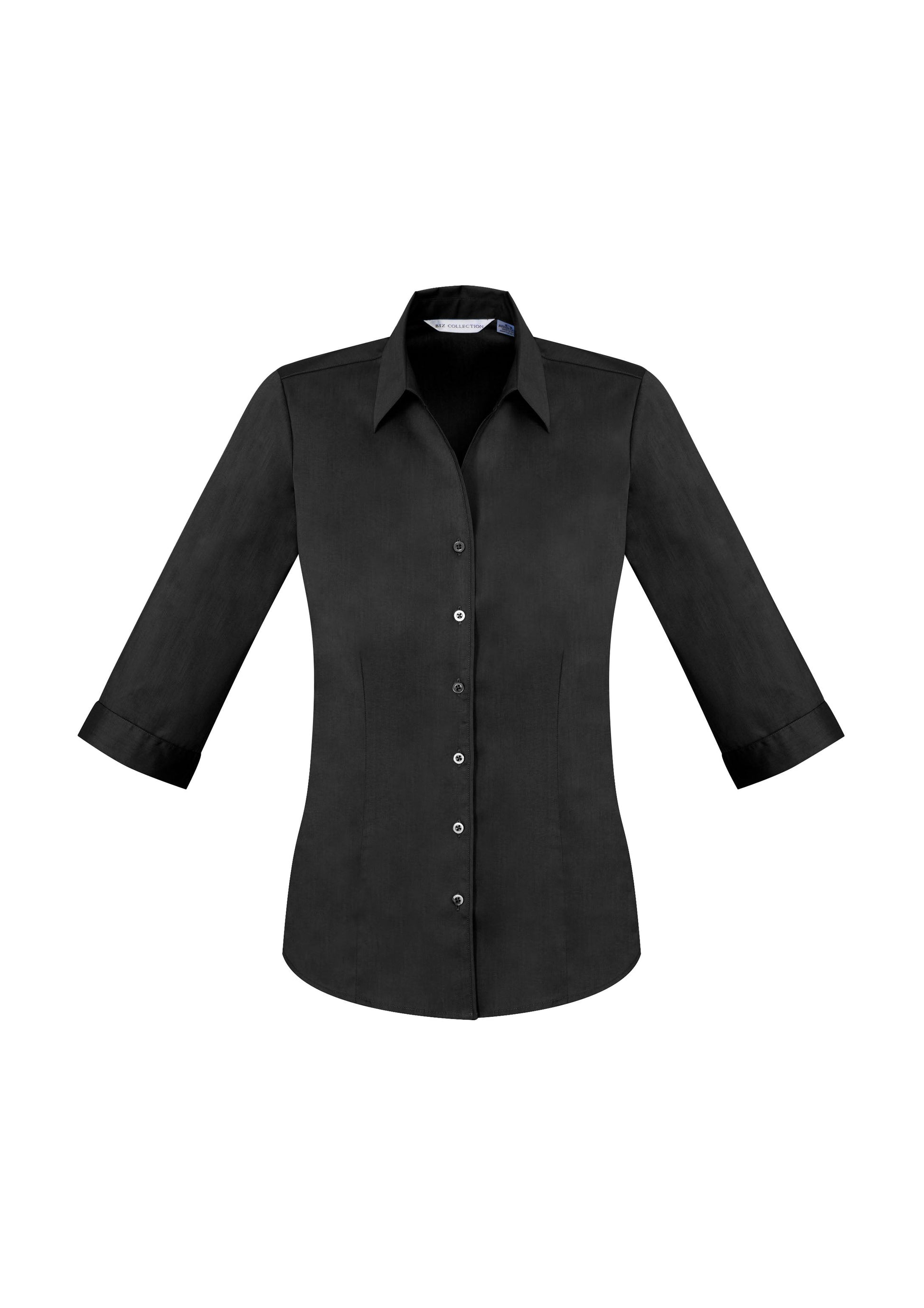 BIZ COLLECTION Womens Monaco 3/4 Sleeve Shirt S770LT