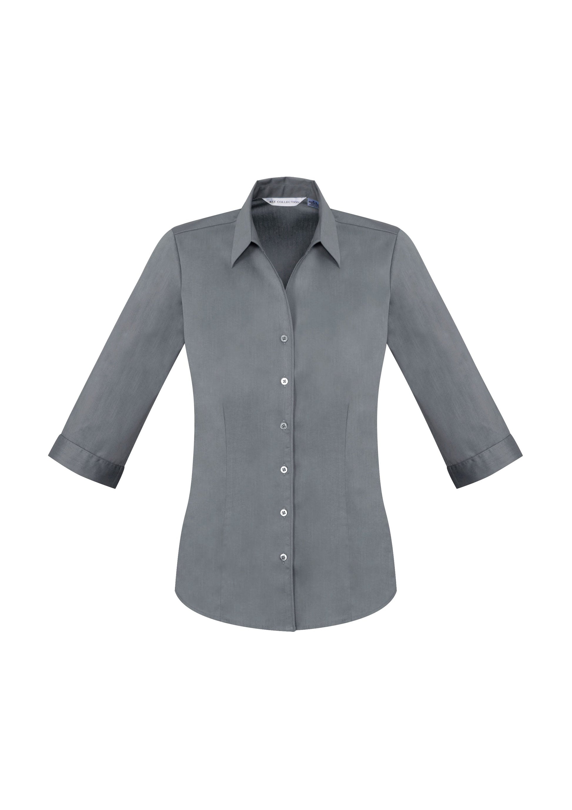 BIZ COLLECTION Womens Monaco 3/4 Sleeve Shirt S770LT