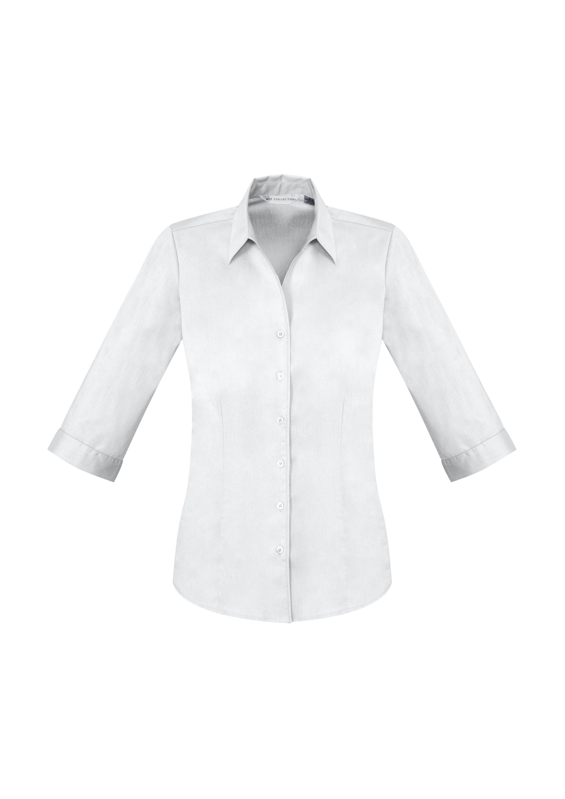 BIZ COLLECTION Womens Monaco 3/4 Sleeve Shirt S770LT