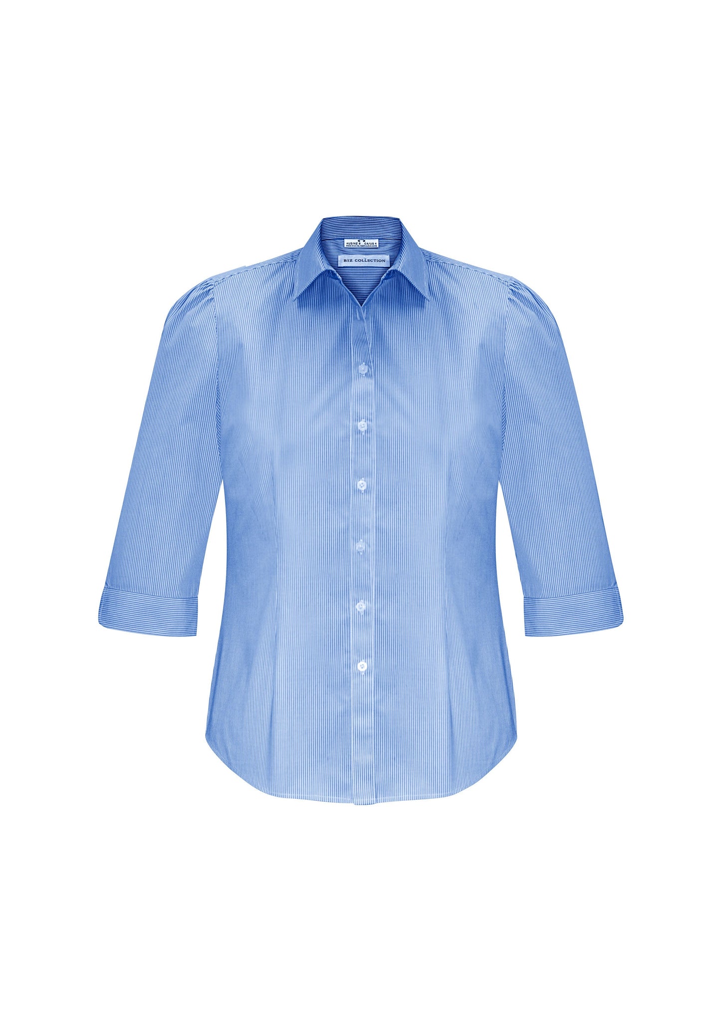 BIZ COLLECTION Womens Euro 3/4 Sleeve Shirt S812LT