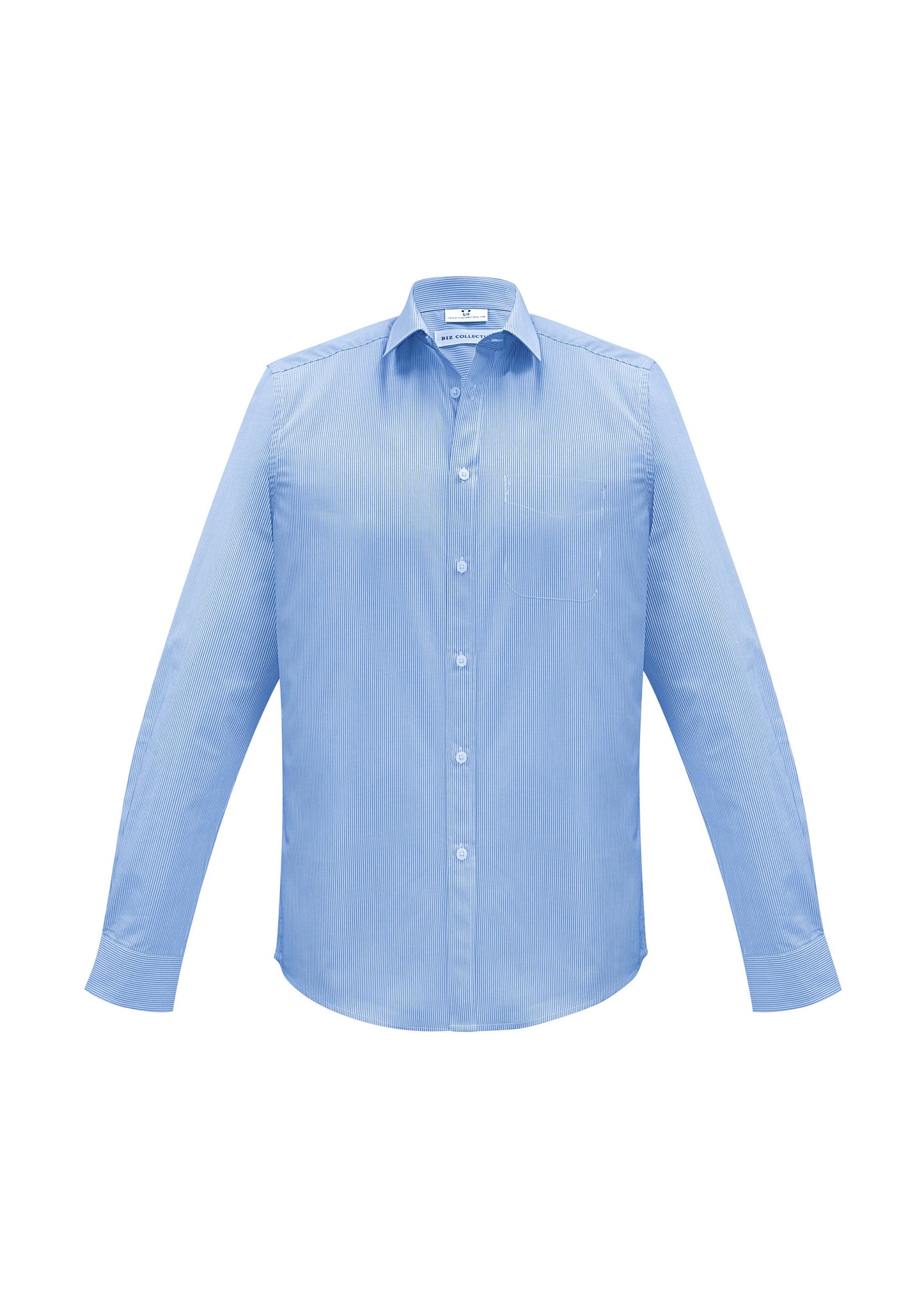 BIZ COLLECTION Mens Euro Long Sleeve Shirt S812ML