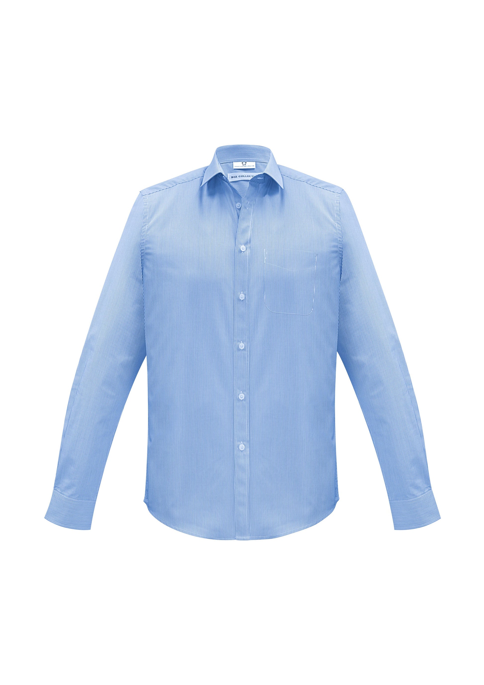 BIZ COLLECTION Mens Euro Long Sleeve Shirt S812ML