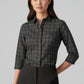 BIZ COLLECTION Womens Harper 3/4 Sleeve Shirt S820LT