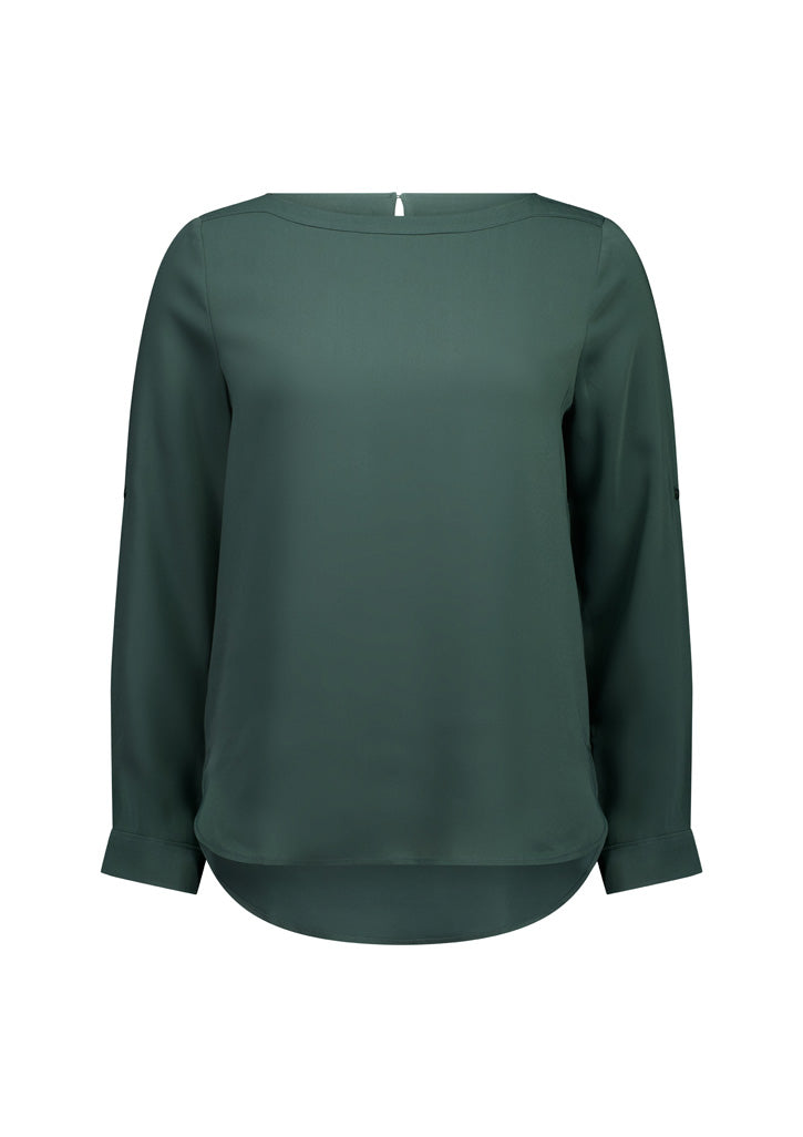 BIZ COLLECTION Womens Madison Boatneck Top S828LL