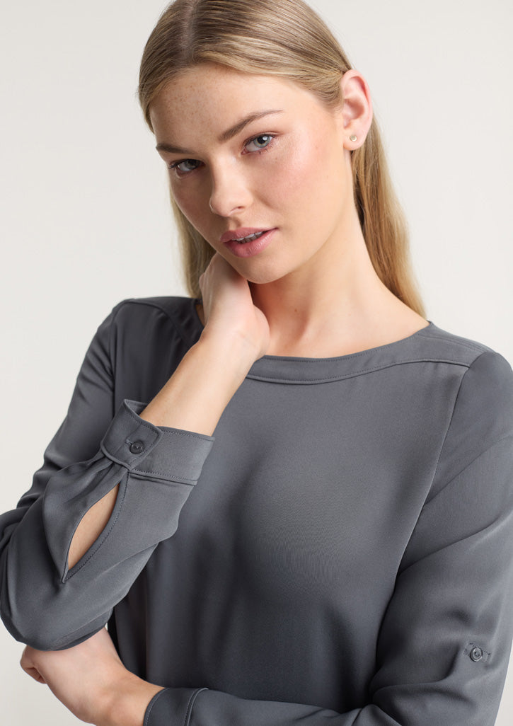 BIZ COLLECTION Womens Madison Boatneck Top S828LL
