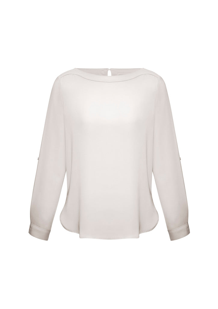 BIZ COLLECTION Womens Madison Boatneck Top S828LL