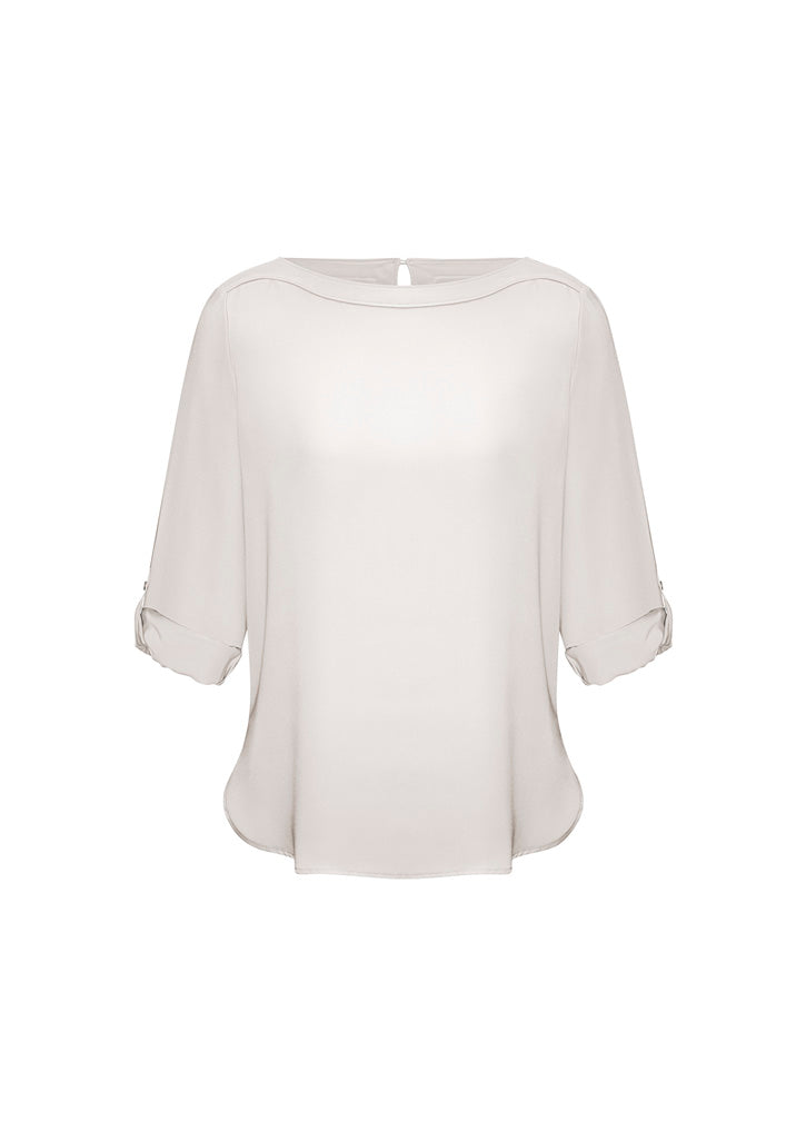 BIZ COLLECTION Womens Madison Boatneck Top S828LL