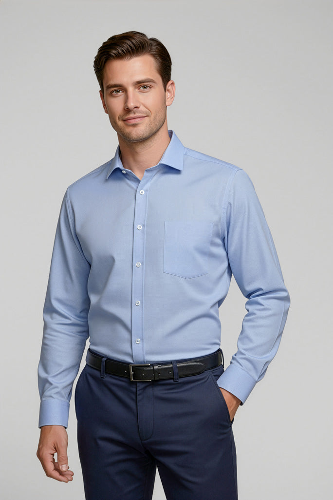 BIZ COLLECTION Mens Regent Long Sleeve Shirt S912ML