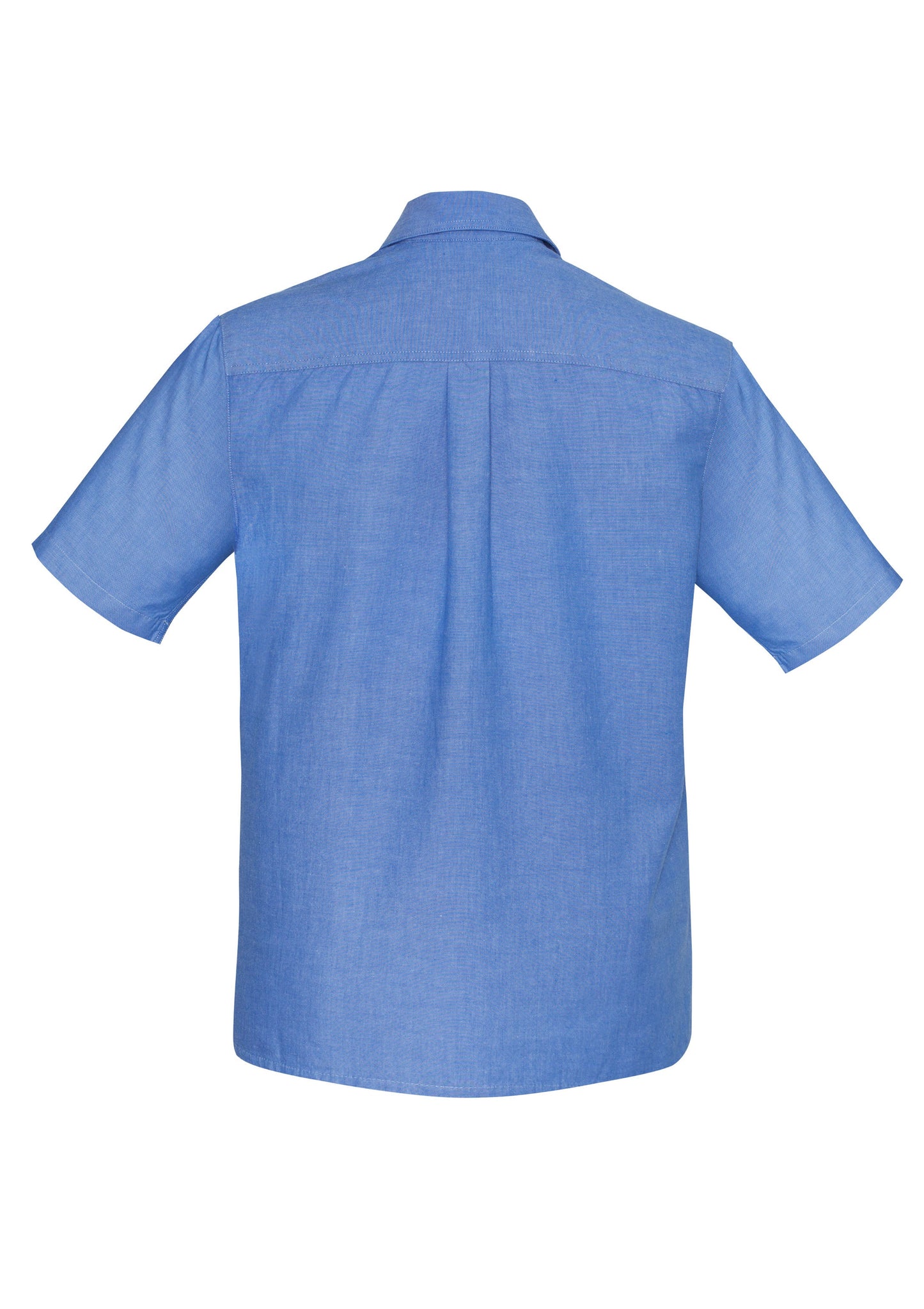 BIZ COLLECTION Mens Chambray Short Sleeve Shirt SH113