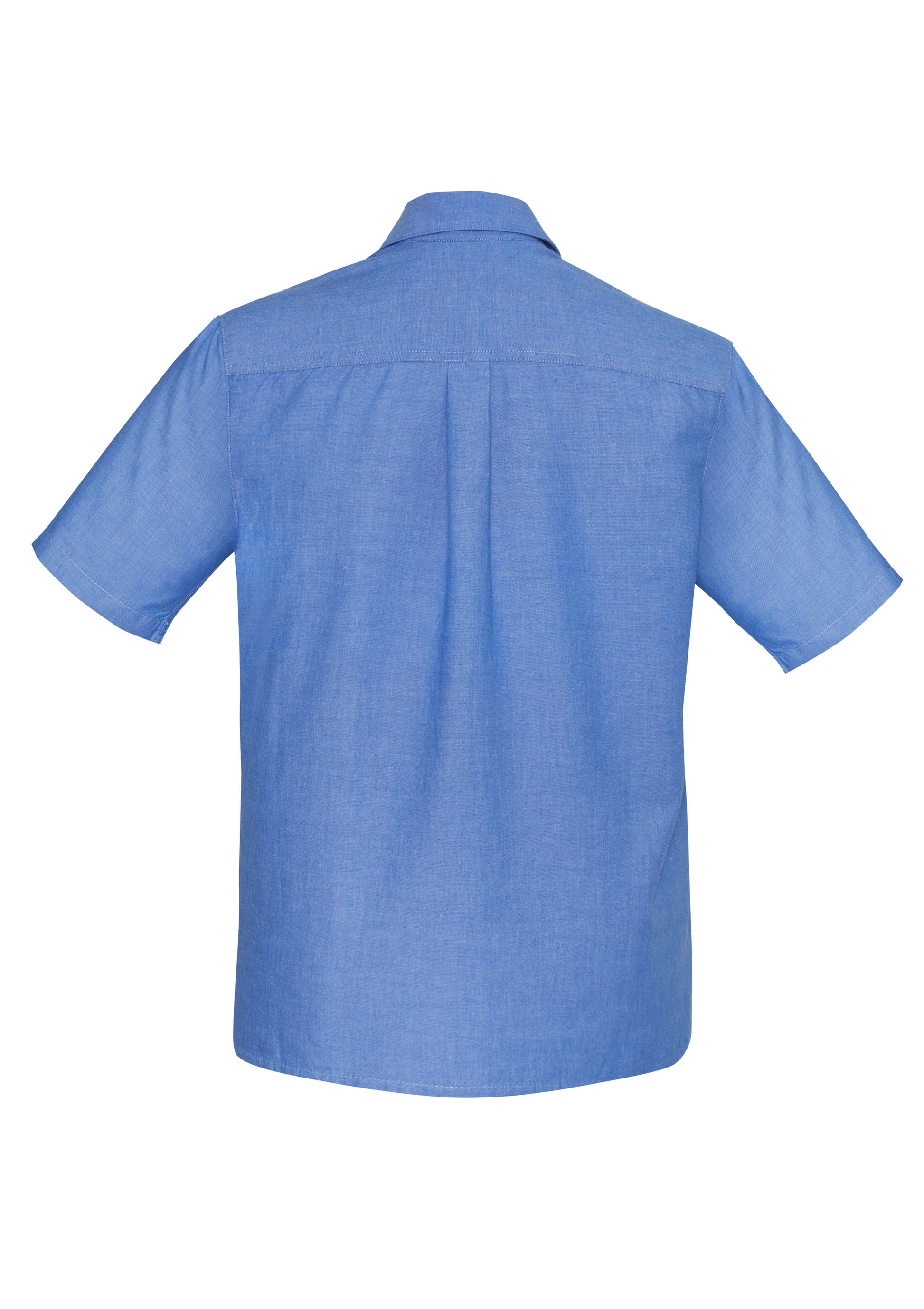 BIZ COLLECTION Mens Chambray Short Sleeve Shirt SH113