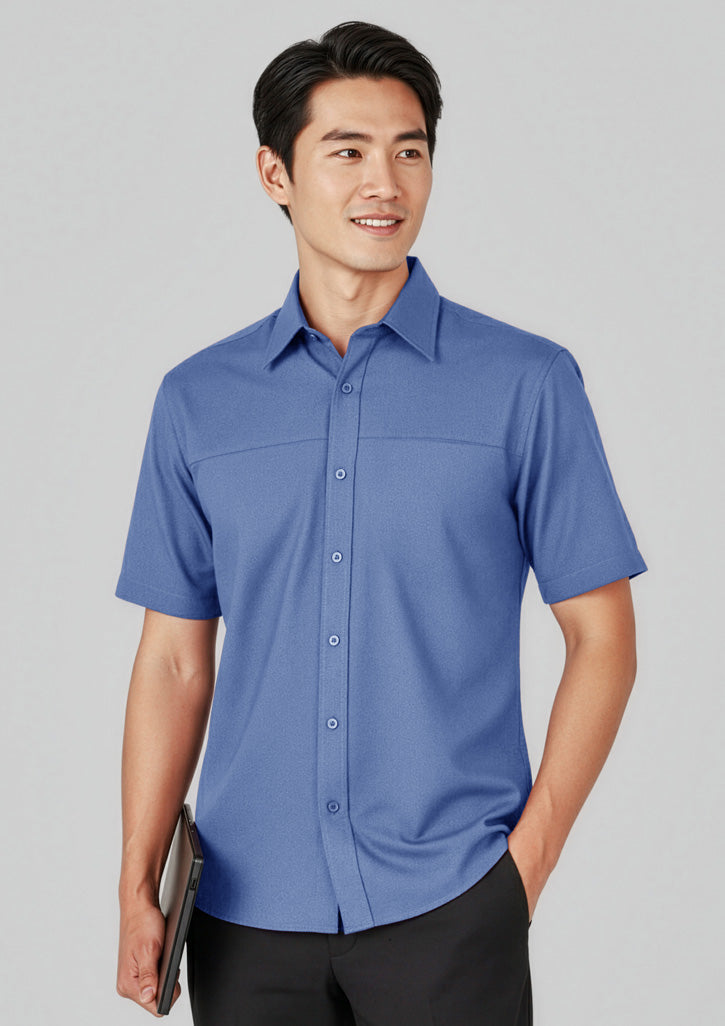 BIZ COLLECTION Mens Oasis Short Sleeve Shirt SH3603