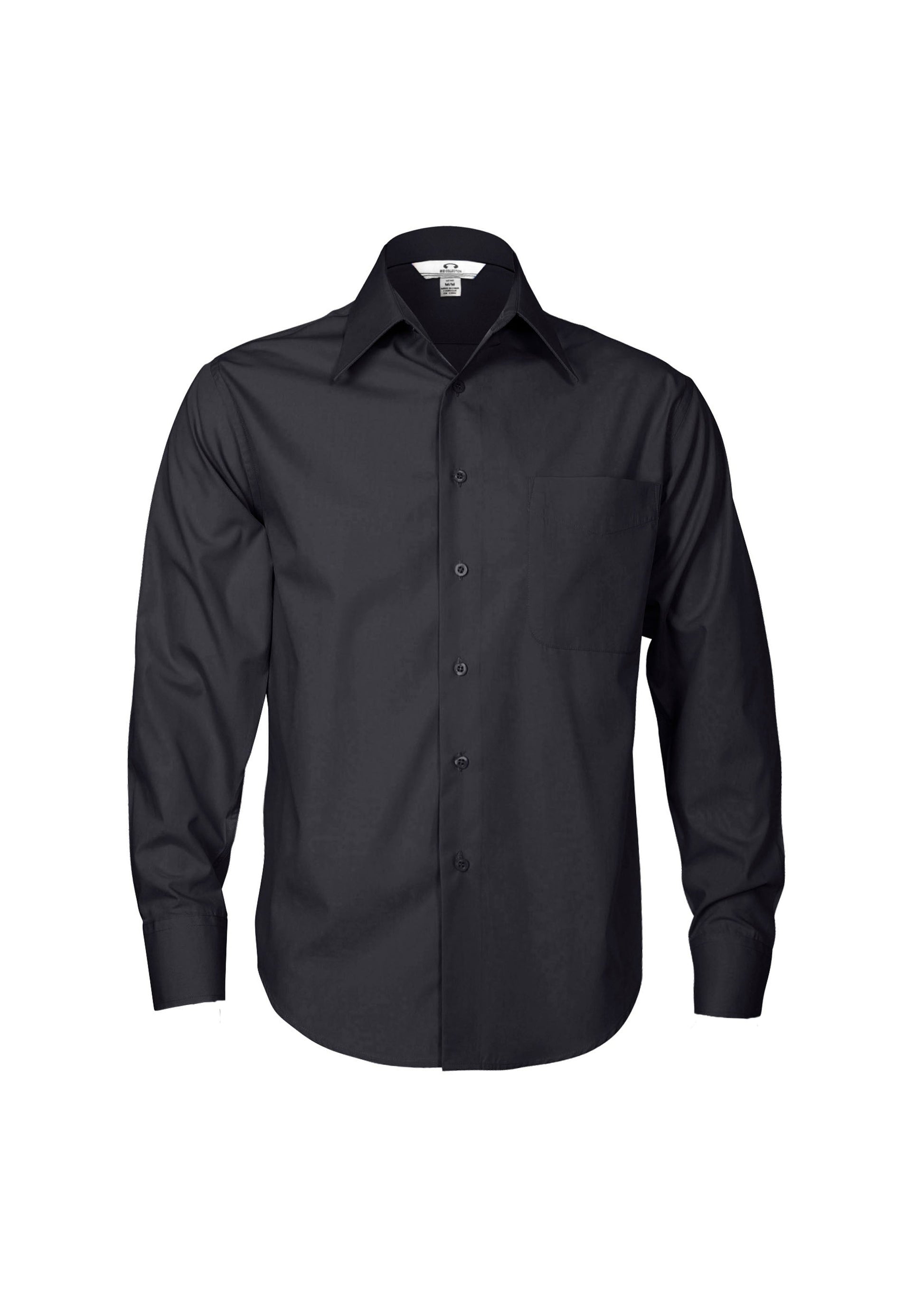 BIZ COLLECTION Mens Metro Long Sleeve Shirt SH714