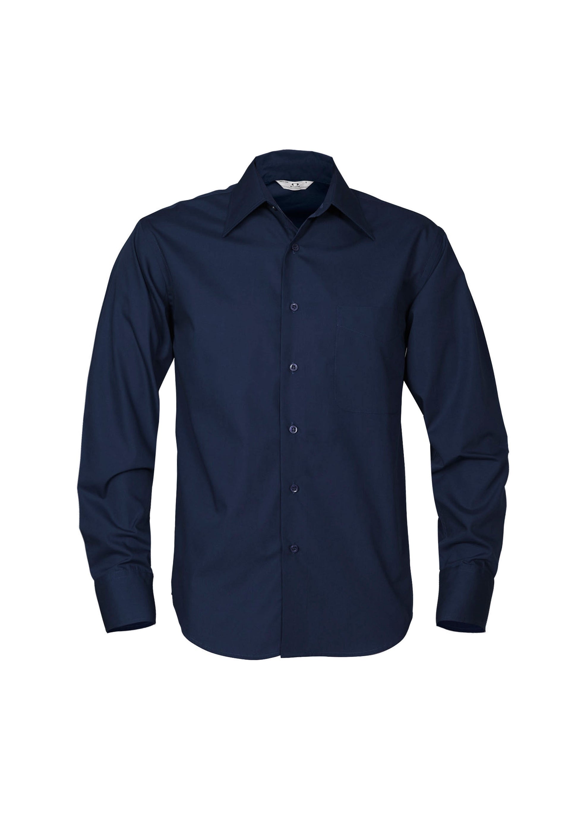 BIZ COLLECTION Mens Metro Long Sleeve Shirt SH714