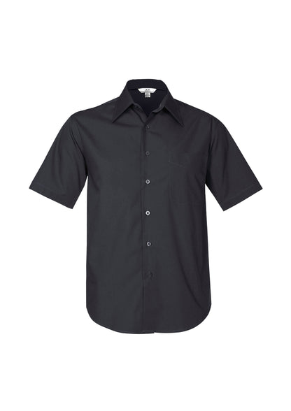 BIZ COLLECTION Mens Metro Short Sleeve Shirt SH715