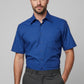 BIZ COLLECTION Mens Metro Short Sleeve Shirt SH715