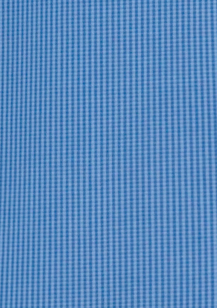 BIZ COLLECTION Mens Micro Check Long Sleeve Shirt SH816