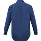 BIZ COLLECTION Mens Micro Check Long Sleeve Shirt SH816