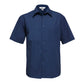 BIZ COLLECTION Mens Micro Check Short Sleeve Shirt SH817
