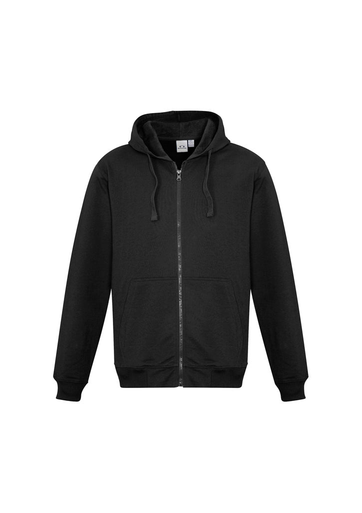 BIZ COLLECTION Mens Crew Zip Hoodie SW762M