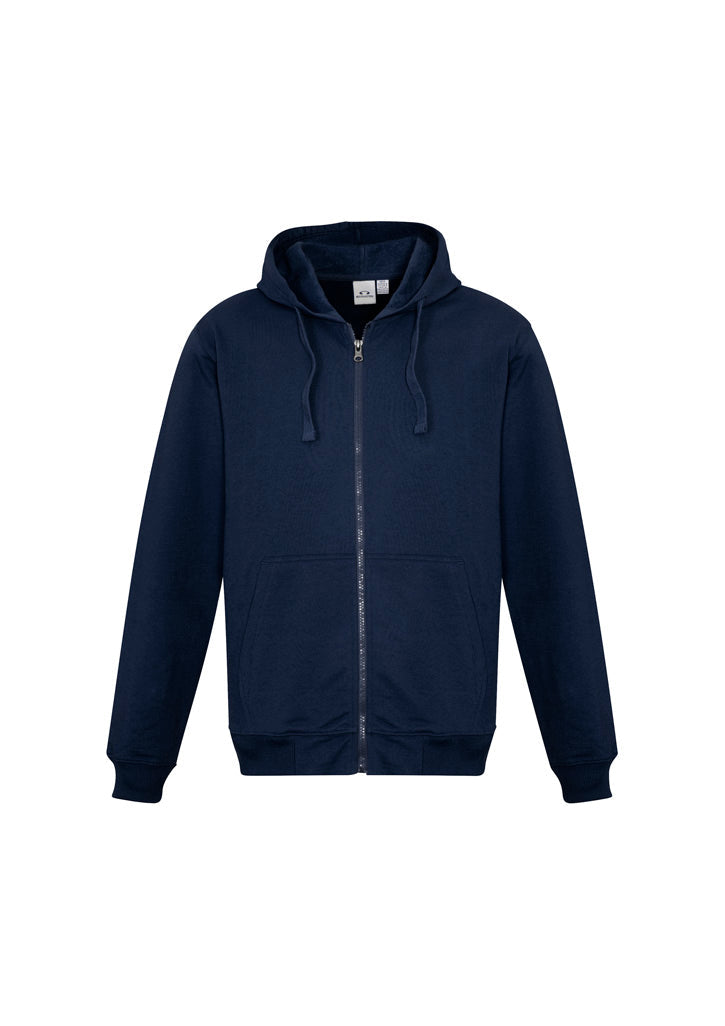 BIZ COLLECTION Mens Crew Zip Hoodie SW762M