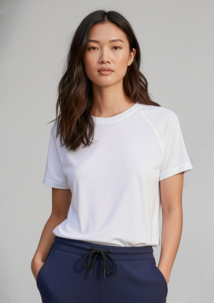 BIZ COLLECTION Womens Sprint Short Sleeve Tee T301LS