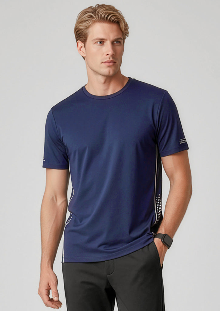 BIZ COLLECTION Mens Balance Short Sleeve Tee T318MS