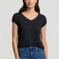 BIZ COLLECTION Womens Viva Short Sleeve Tee T403L