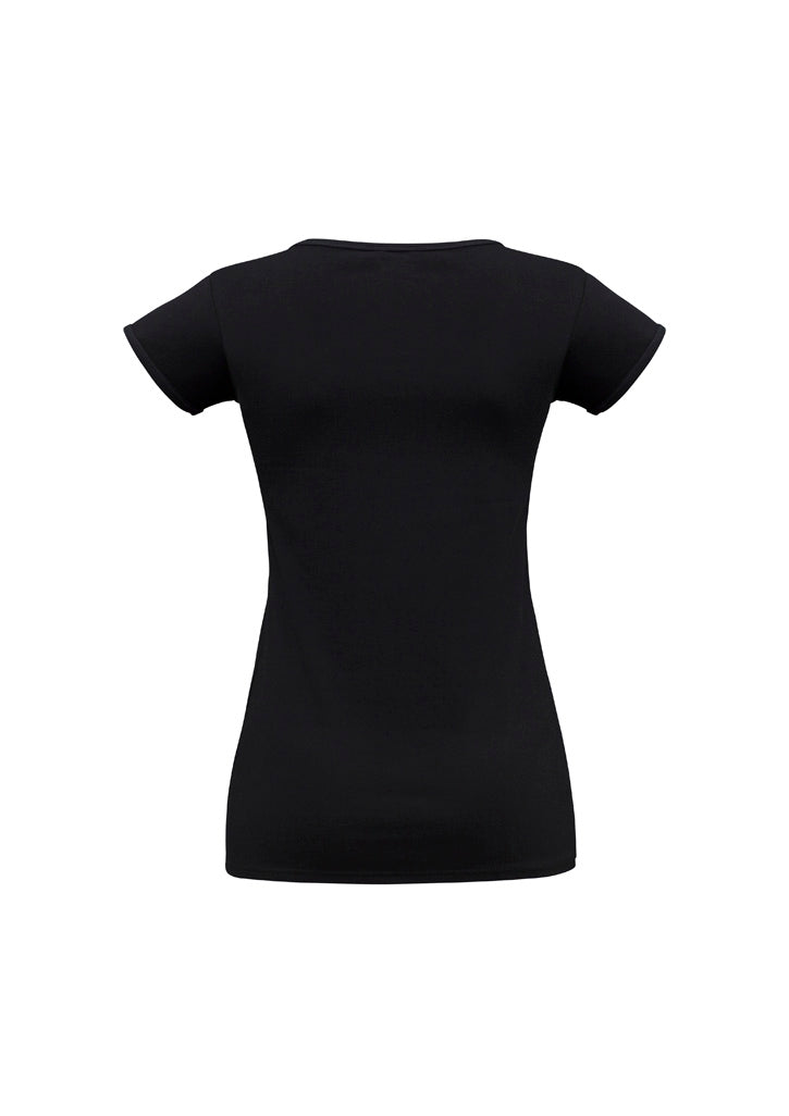 BIZ COLLECTION Womens Viva Short Sleeve Tee T403L