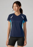 BIZ COLLECTION Womens Renegade Short Sleeve Tee T701LS