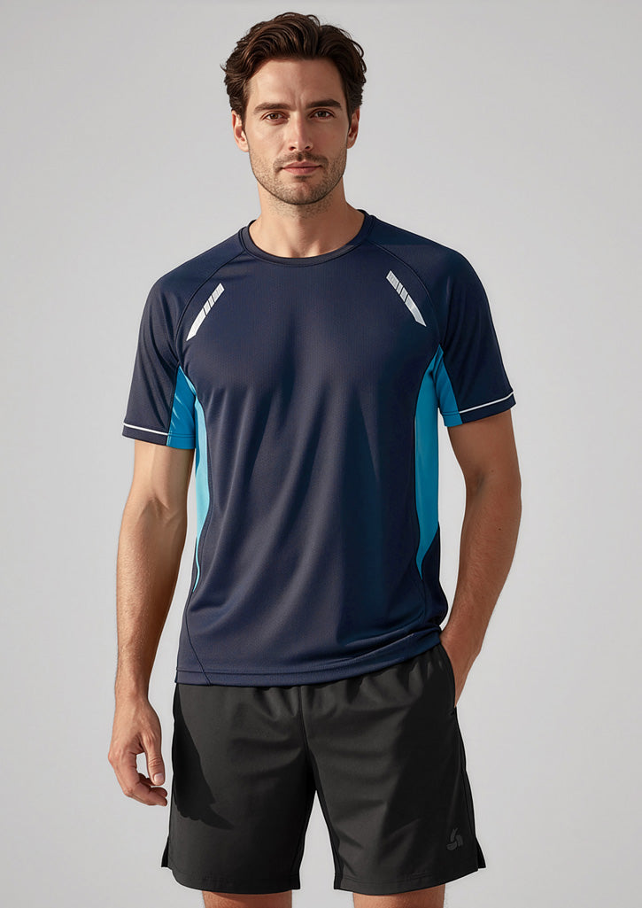 BIZ COLLECTION Mens Renegade Short Sleeve Tee T701MS